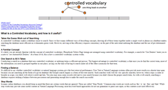 Desktop Screenshot of controlledvocabulary.com