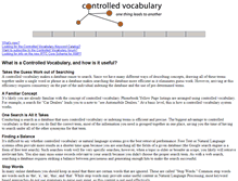 Tablet Screenshot of controlledvocabulary.com